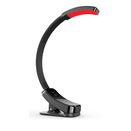 Lampka LED do czytania bez niebieskiego spektrum Bentech D128RB – czerwone światło