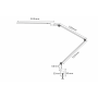 LED biurkowa lampa robocza Bentech LTJ16E 16W czarna