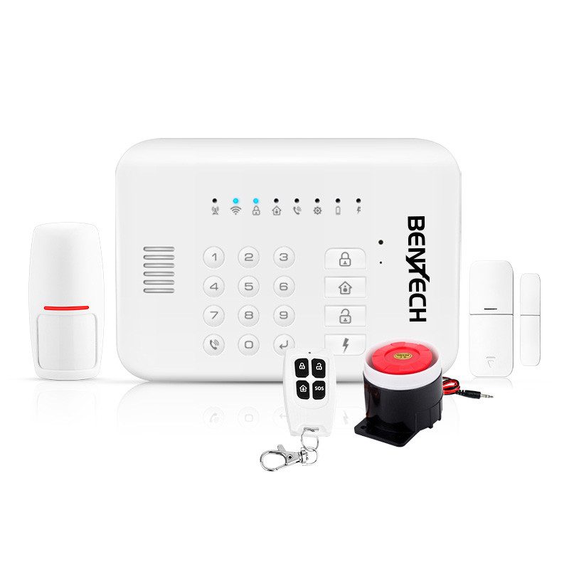 Bezdrátový GSM a WIFI alarm Bentech GW01