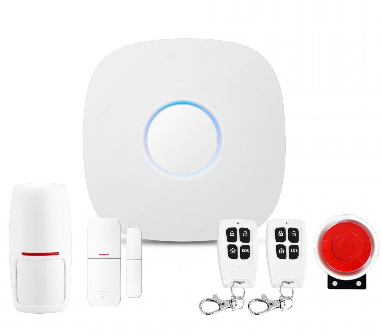 Bezdrátový GSM a WIFI alarm Bentech GW02 4G